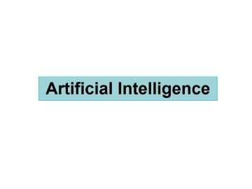 Artificial Intelligence_课件1