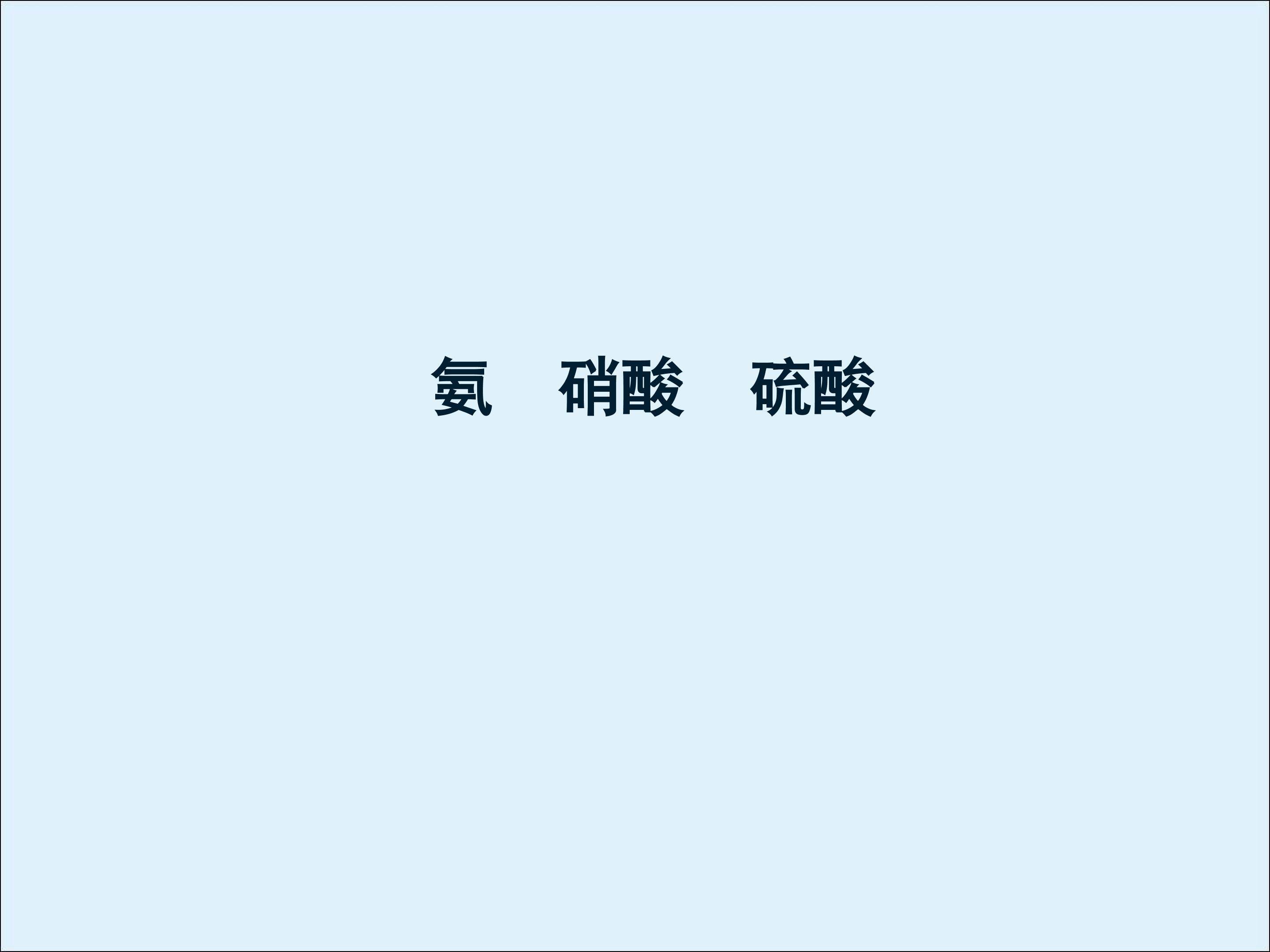 氨  硝酸  硫酸_课件38