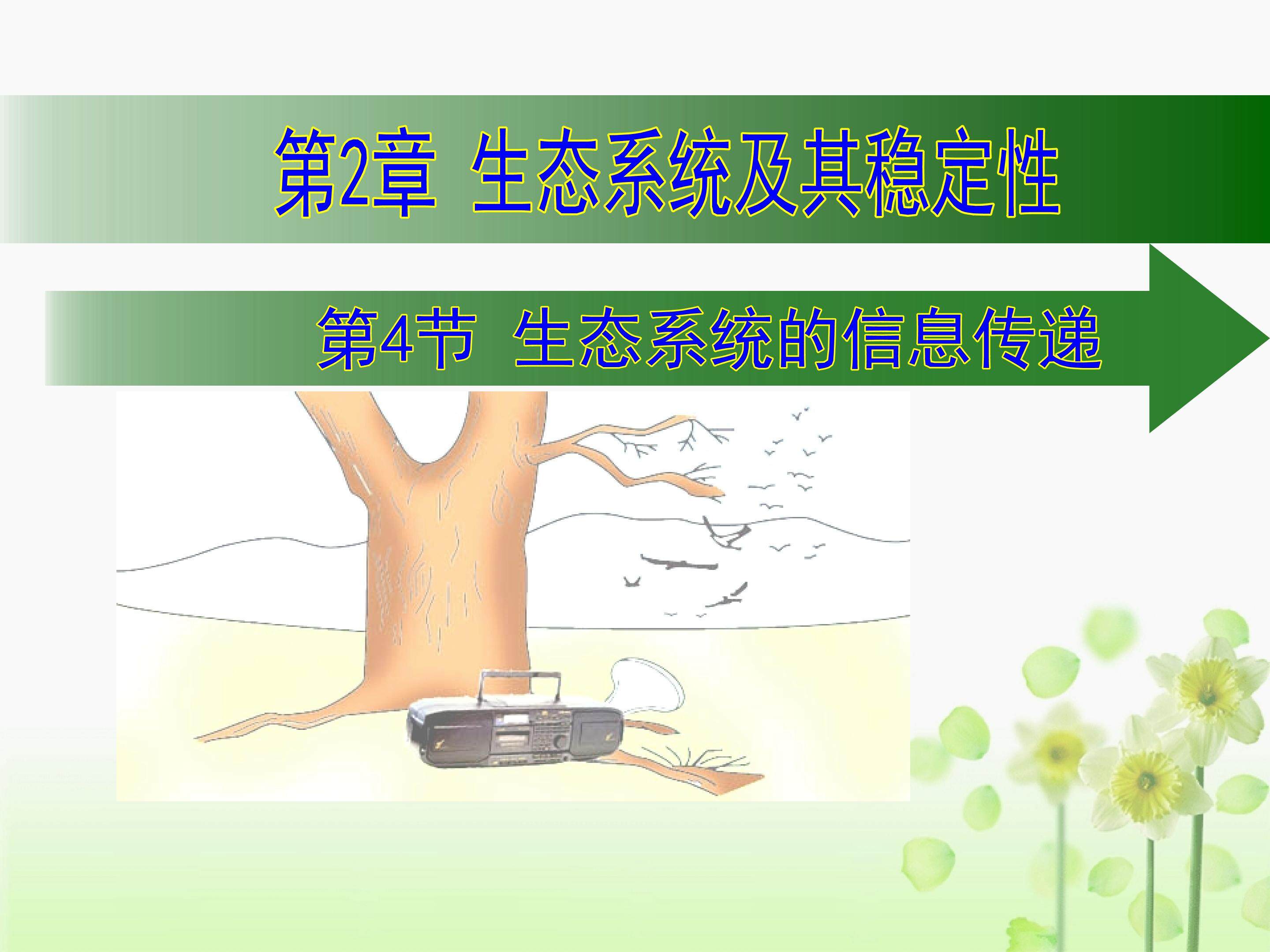 生态系统的信息传递