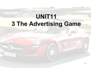 Lesson 3 The Advertising Game