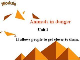 It allows people to get closer to them._课件3