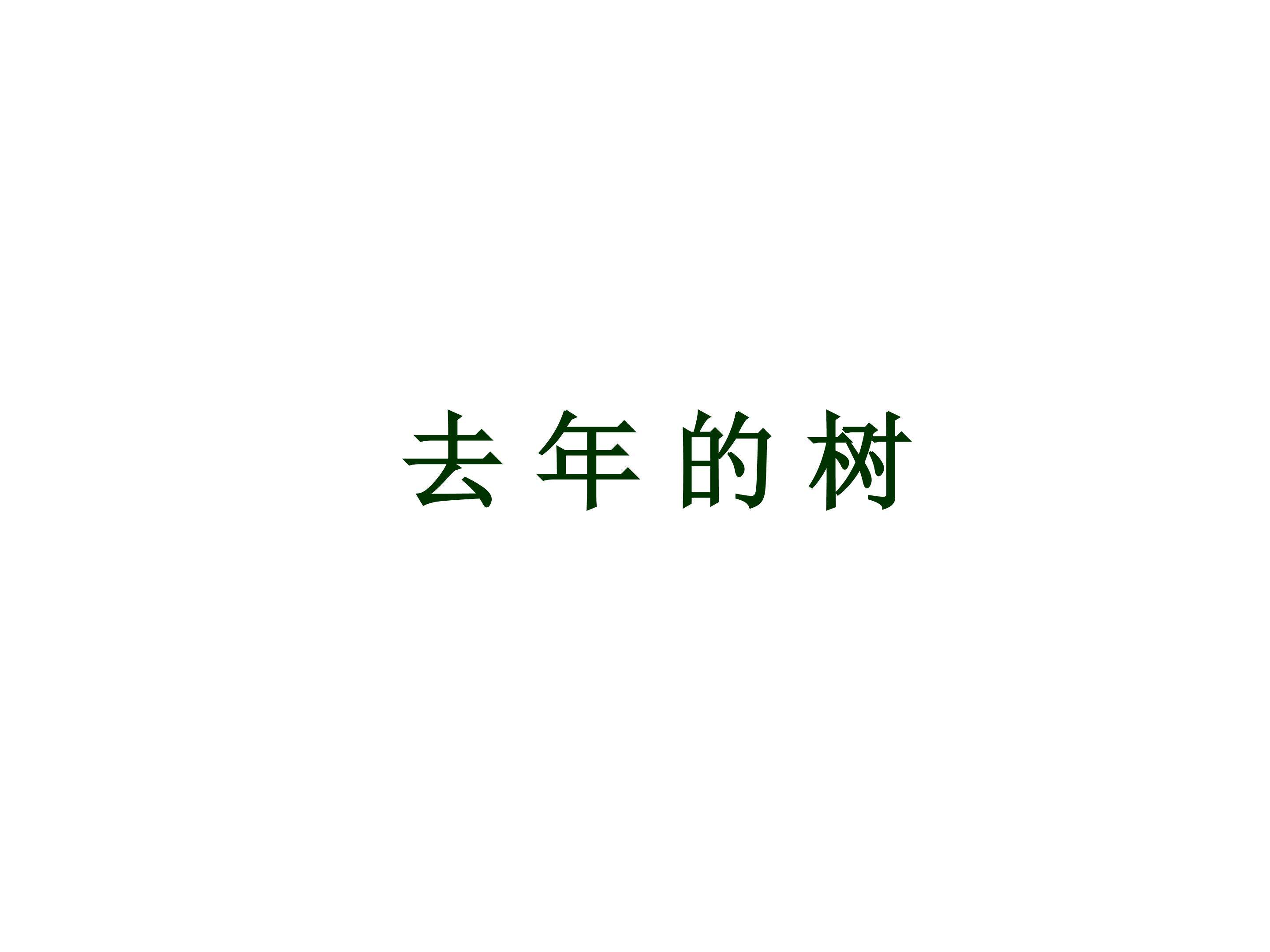 去年的树_课件3