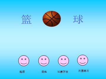 第一节  小篮球