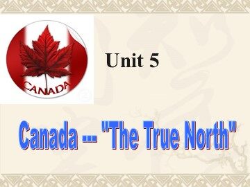 Unit 5 Canada - 