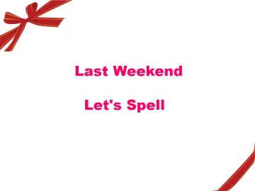 Let's Spell_课件1