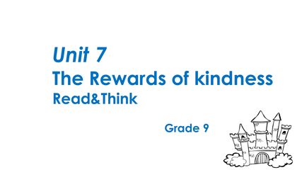 Unit7 The Rewards of Kindness