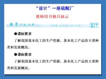 “设计”一座硫酸厂_课件1