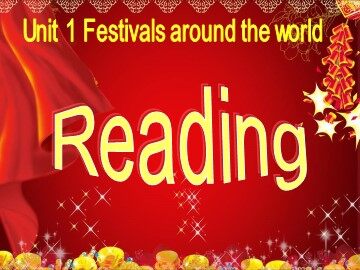 Unit 1 Festivals around the world