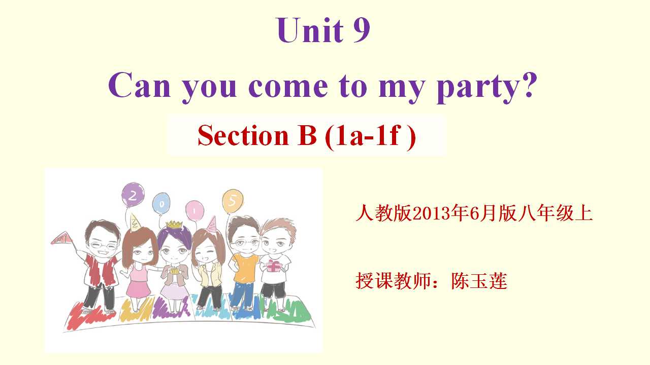 Unit 9 section B (1a-1f)