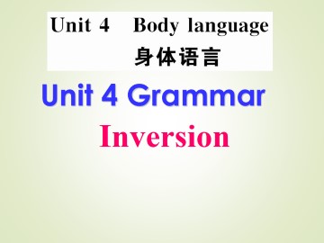 Body language_课件62
