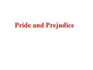 Pride and Prejudice_课件1