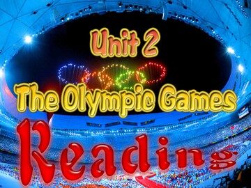 Unit 2 The Olympic Games