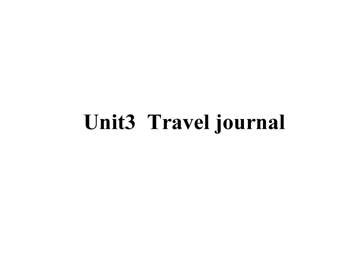 Travel journal_课件44