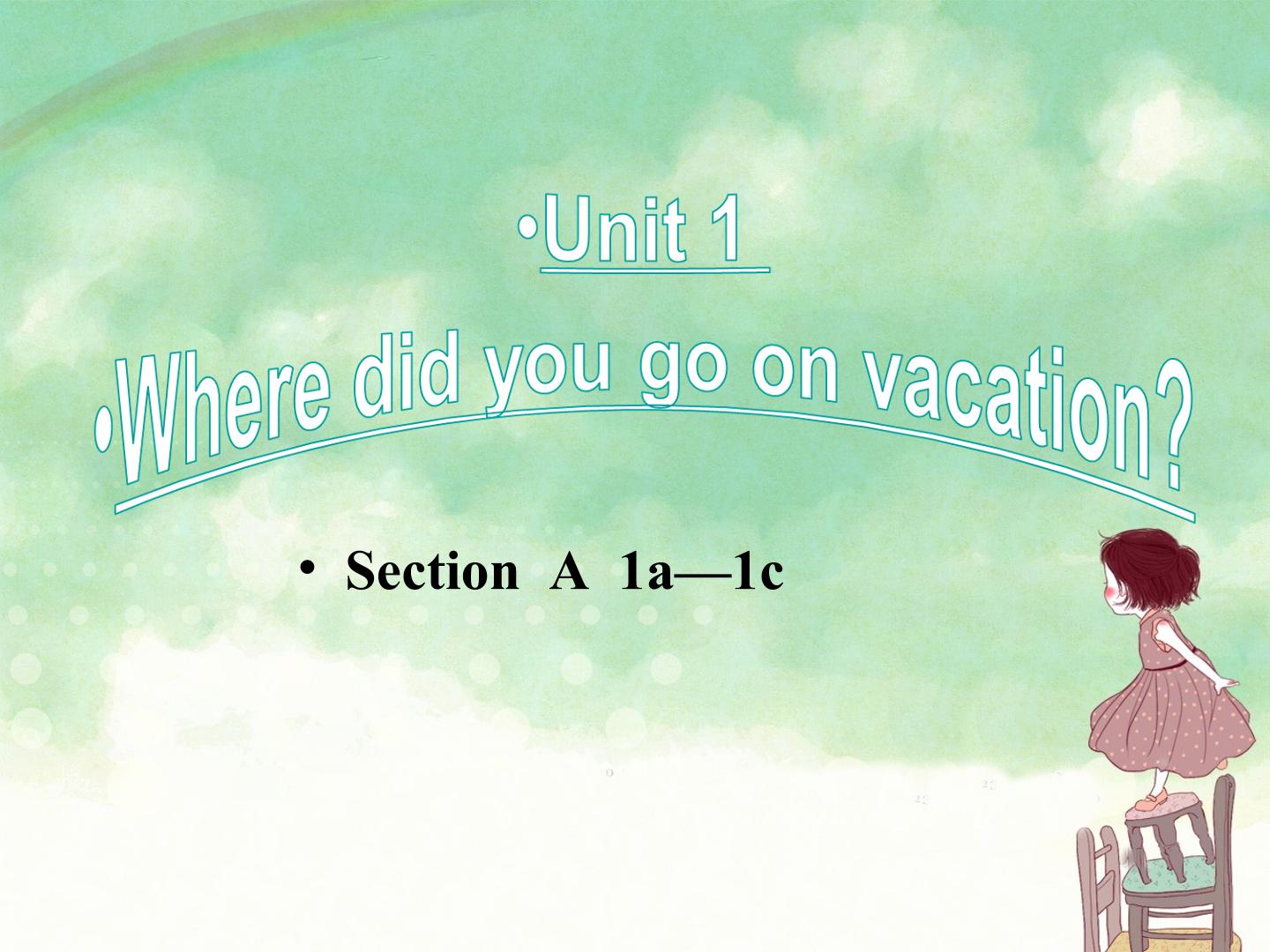 Where did you go on vacation ?