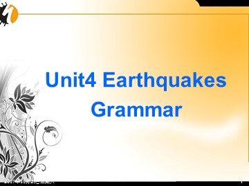 Unit 4 Earthquakes