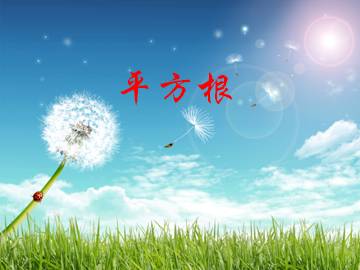 平方根_课件1