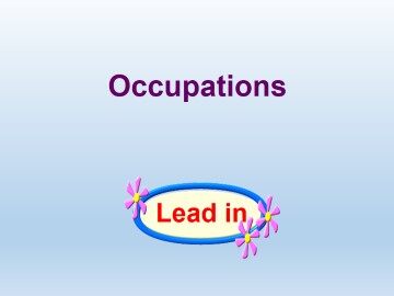 Occupations_课件1