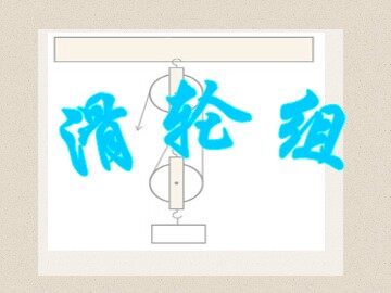 《滑轮组》课件