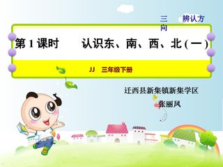 认识东、南、西、北