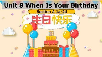 【课件】7年级上册英语人教版Unit 8 Section A 01