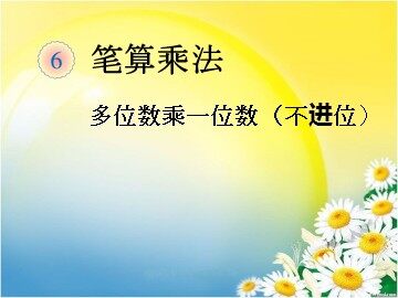 2. 笔算乘法