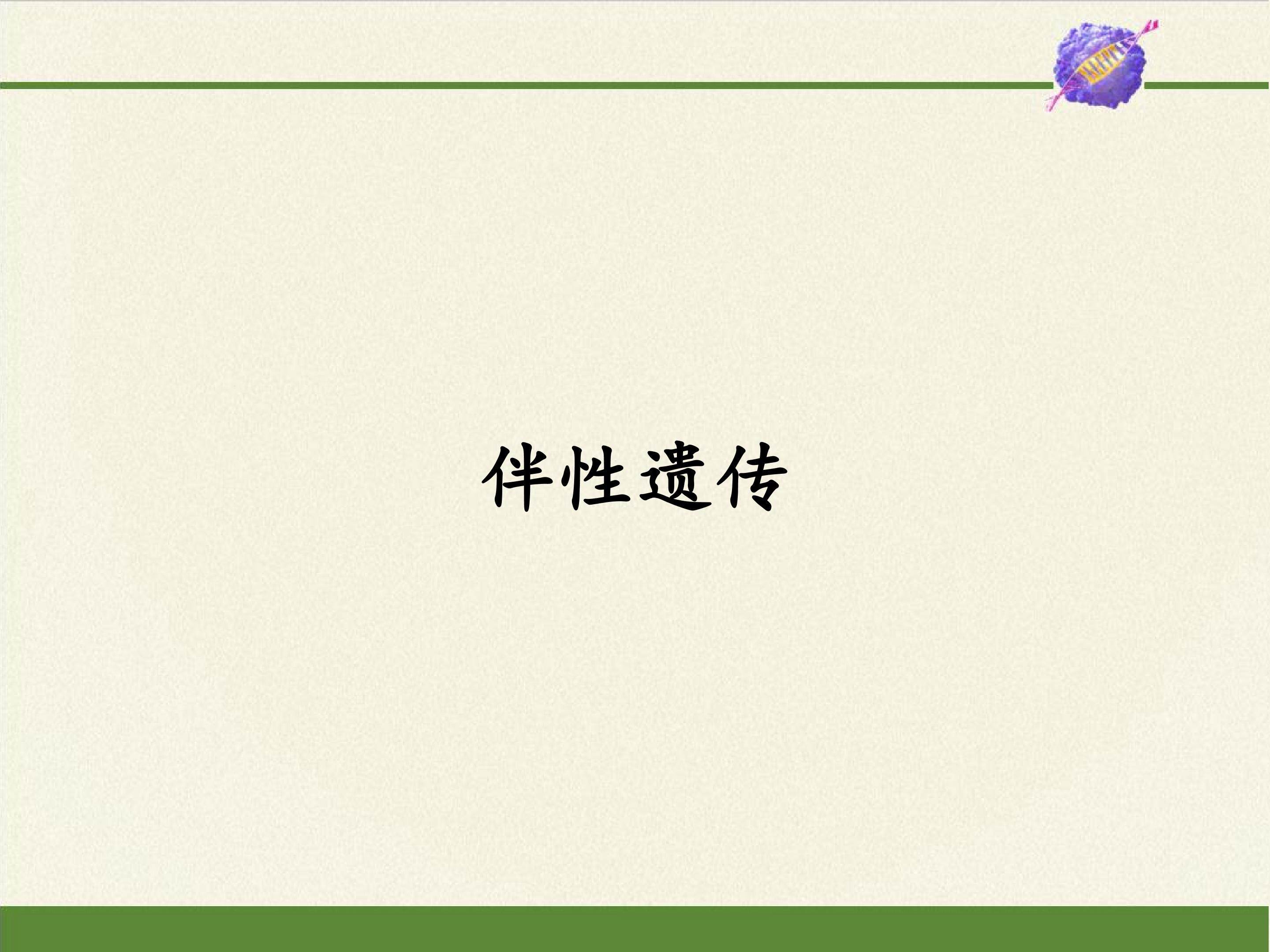 伴性遗传