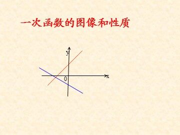 19.2.2  一次函数