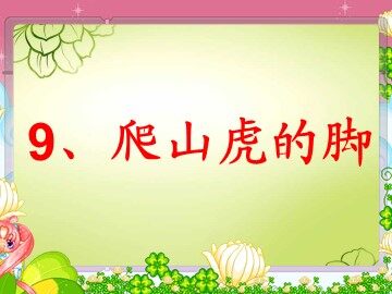 9  爬山虎的脚