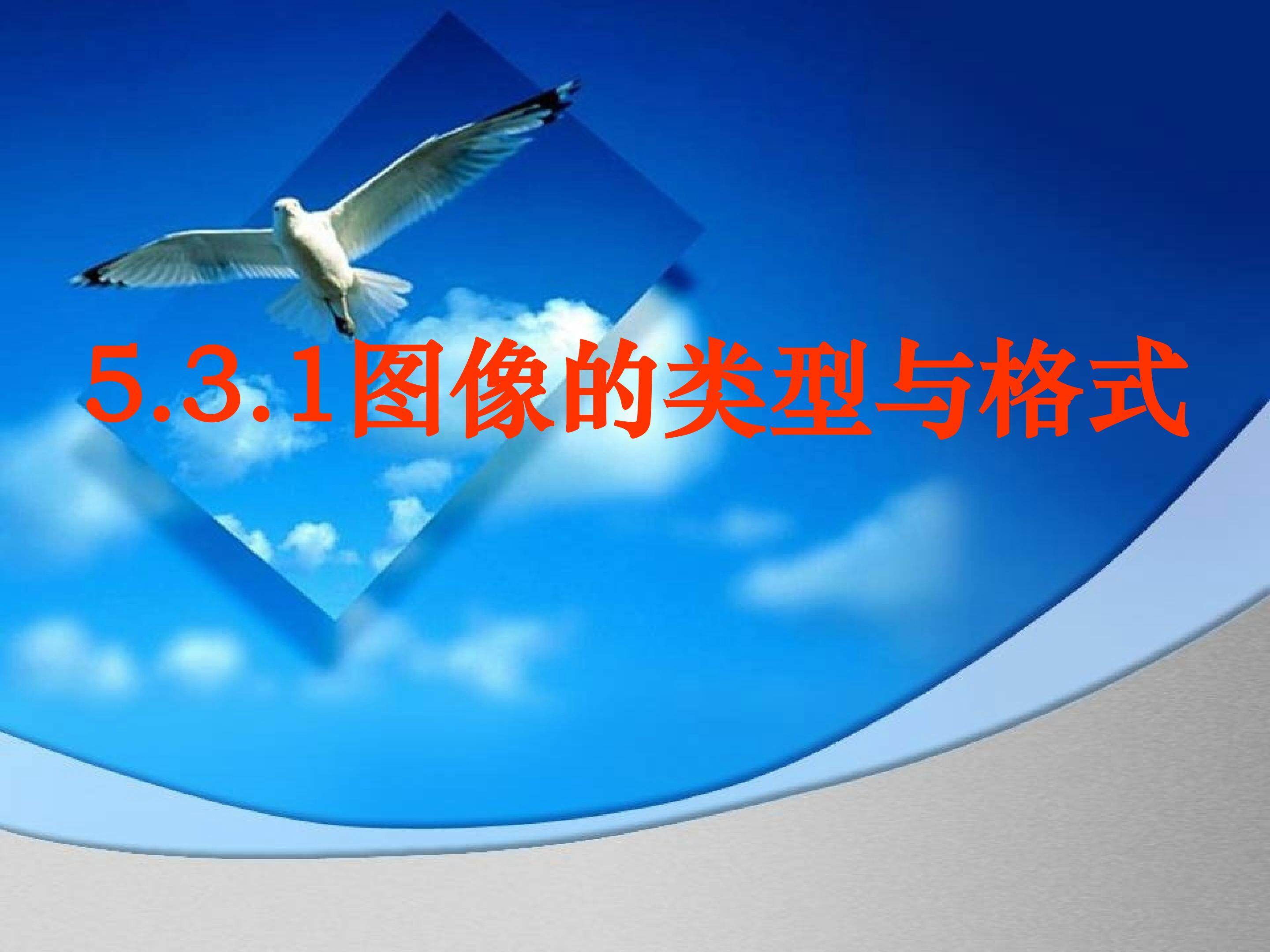 图像的类型与格式