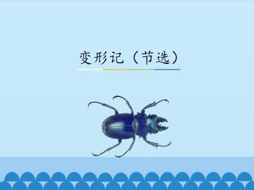 变形记（节选）_课件2
