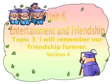 Topic 3. I will remember our friendship forever._课件1