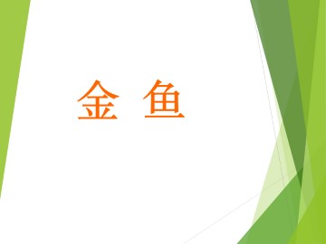 金鱼_课件1