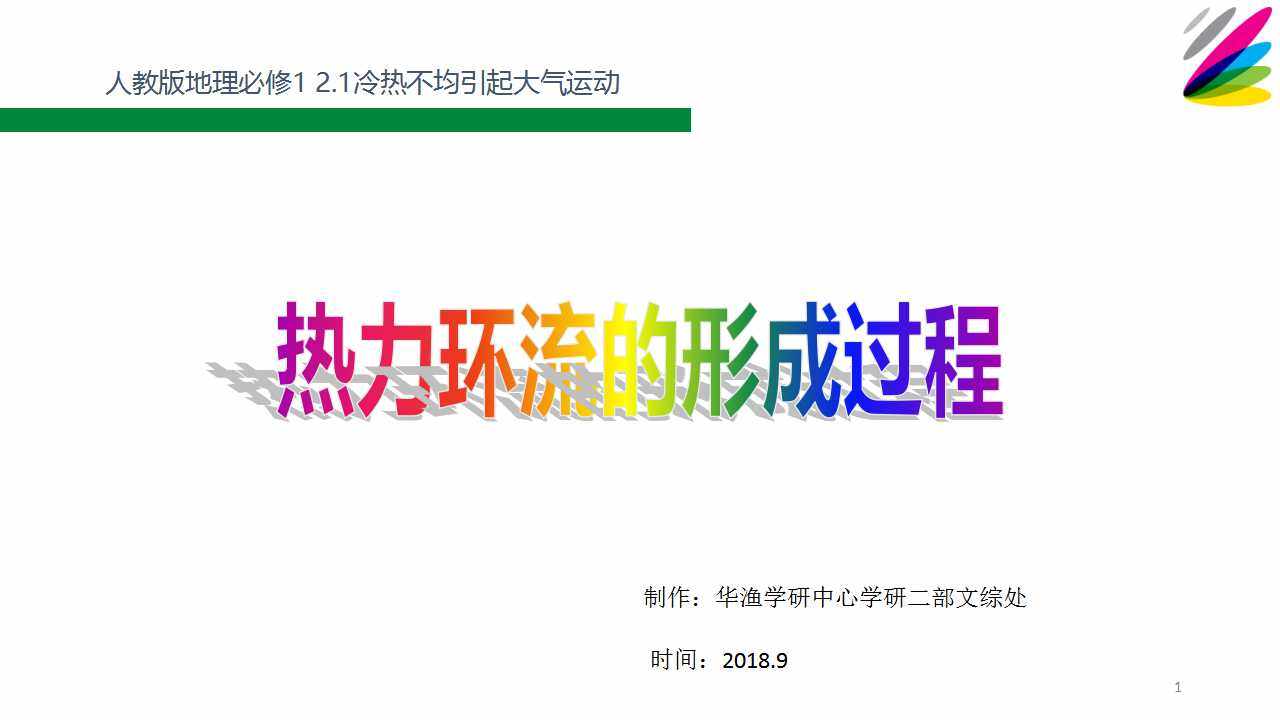 难点-热力环流的形成过程