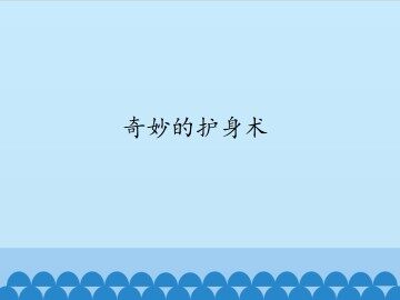 奇妙的护身术_课件1