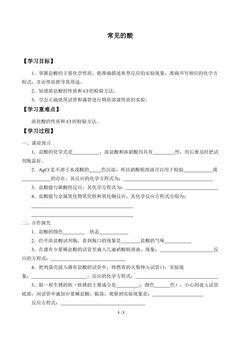 常见的酸_学案2