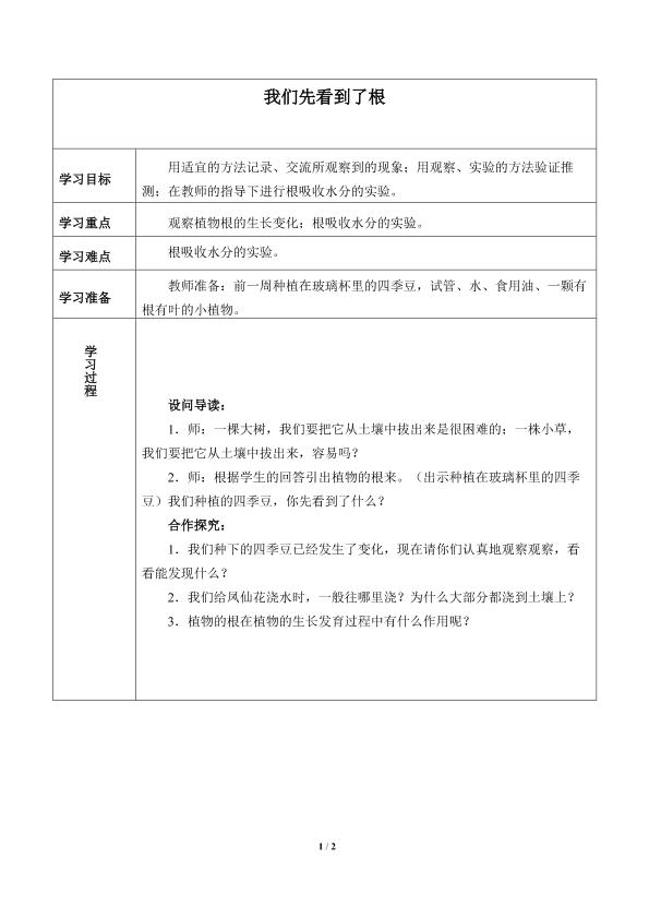 我们先看到了根_学案1