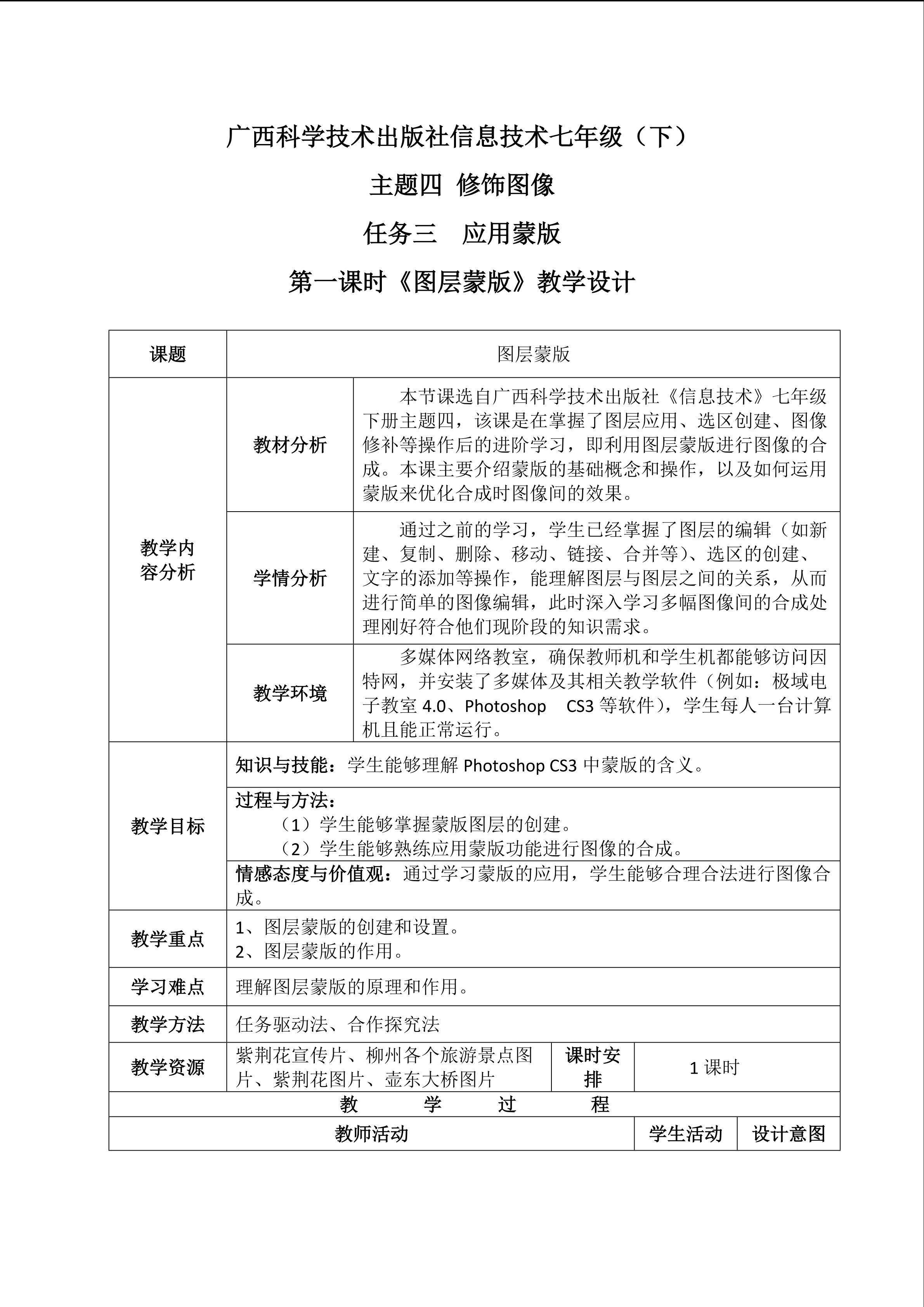 《图层蒙版》