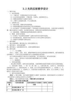 探究光的反射规律