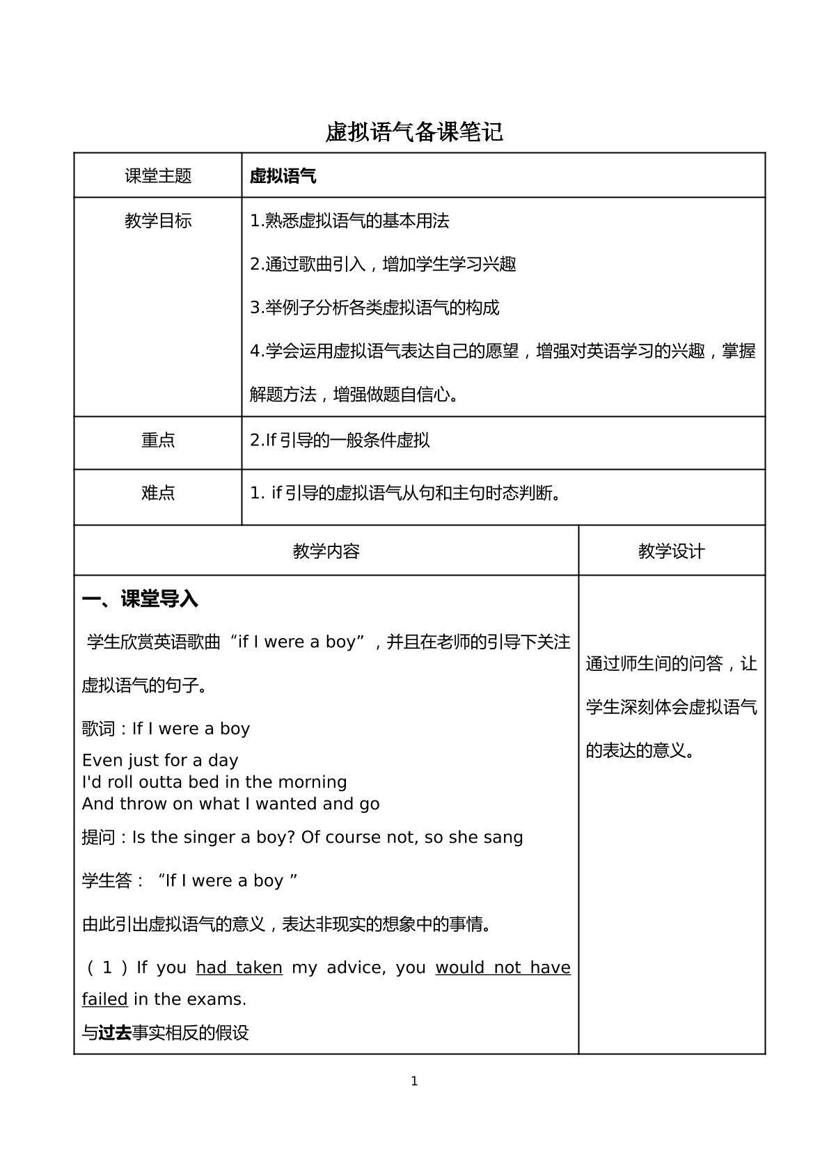 if引导虚拟语气用法