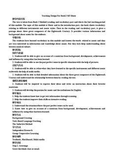 Reading and vocabulary