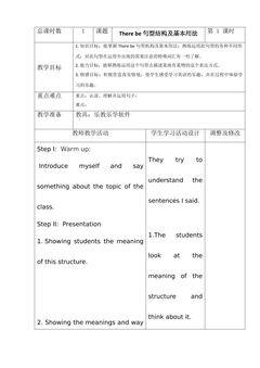 There be句型结构及基本用法