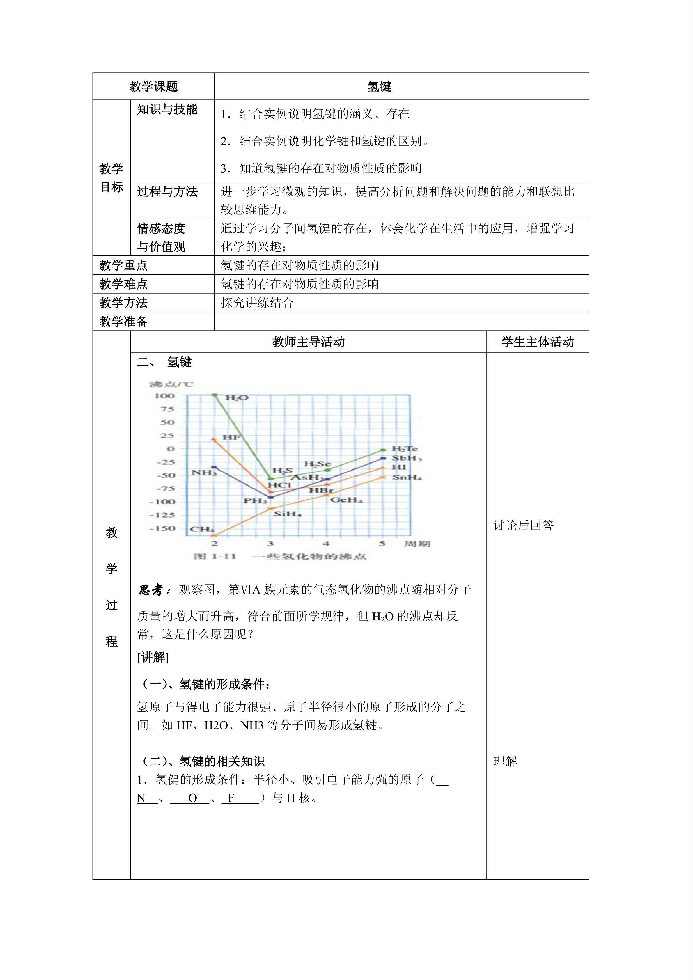 氢键