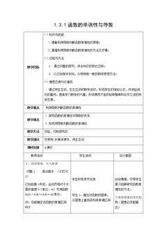 1.1导数与函数的单调性