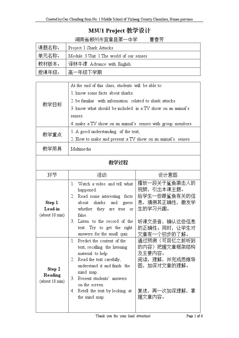 Project(1)