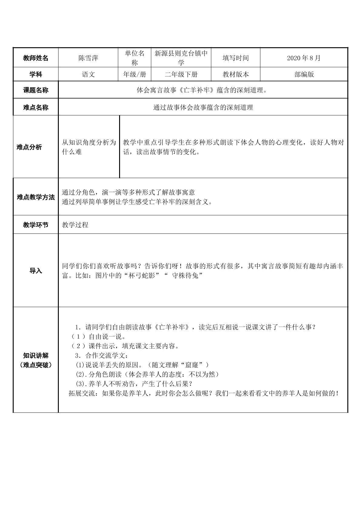 亡羊补牢