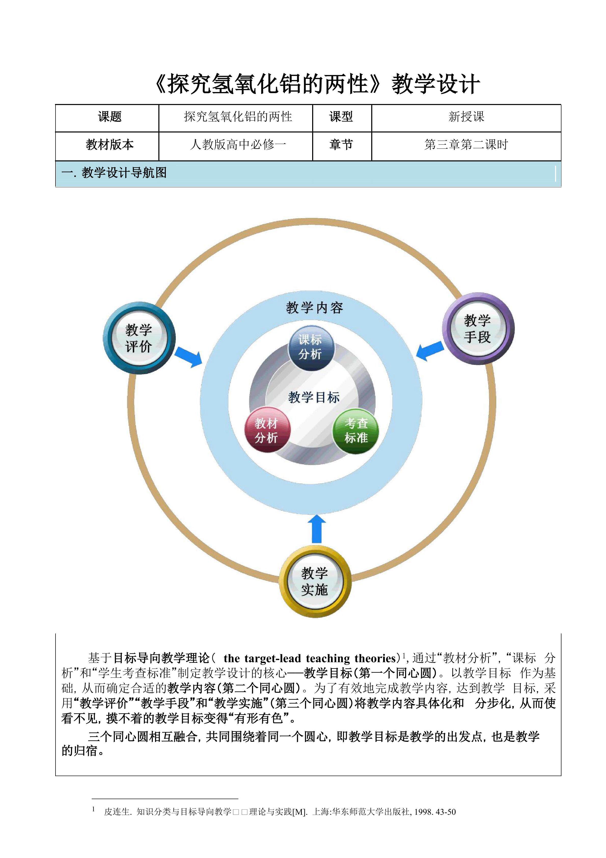 探究氢氧化铝的两性