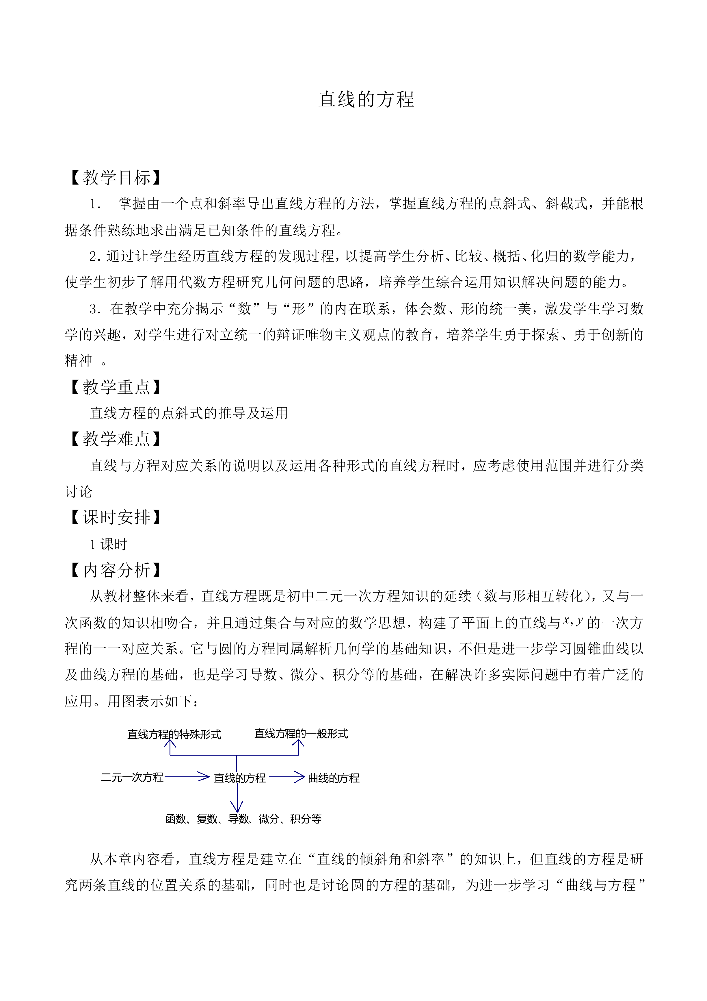 直线的方程_教案1