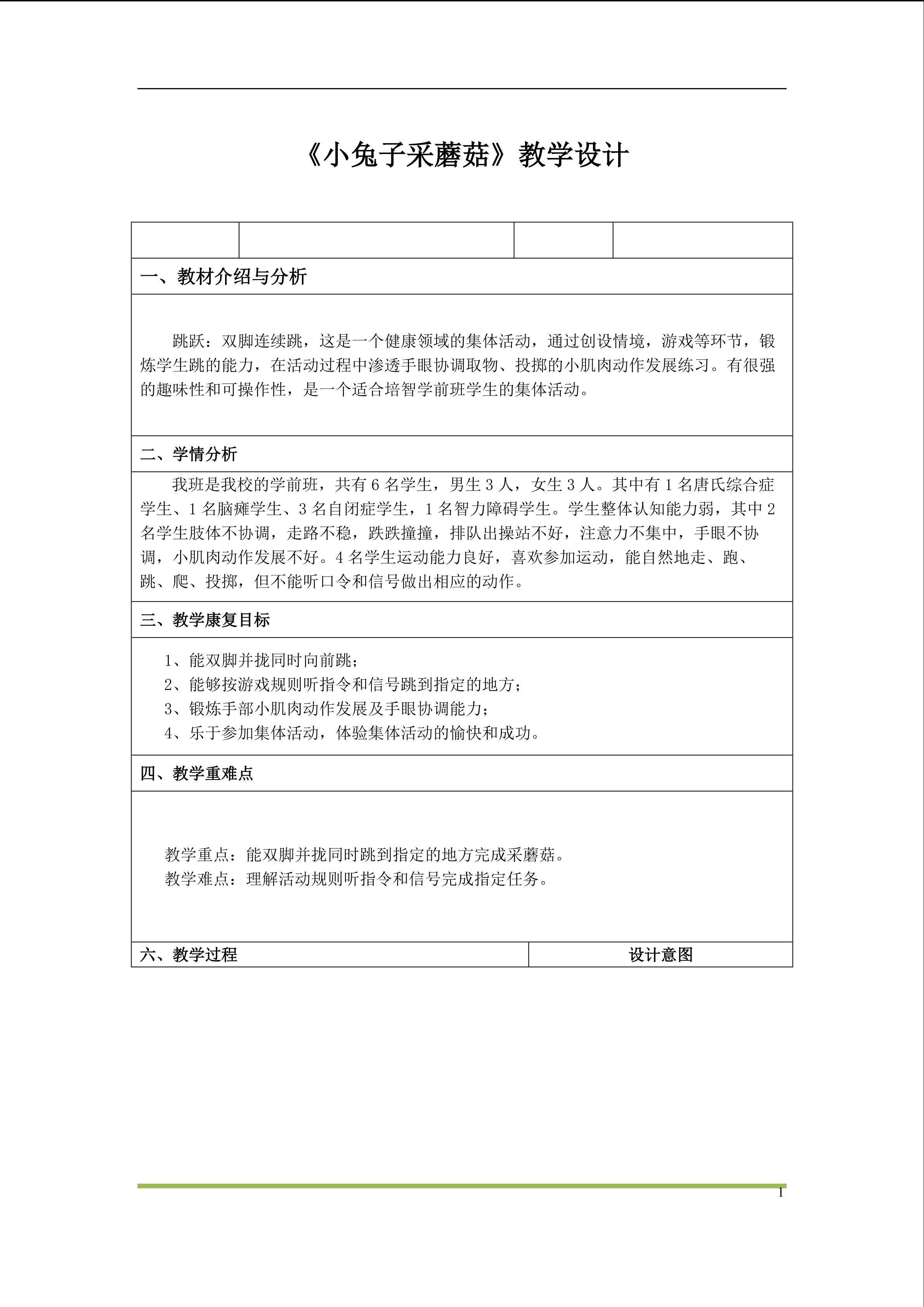 小兔子采蘑菇
