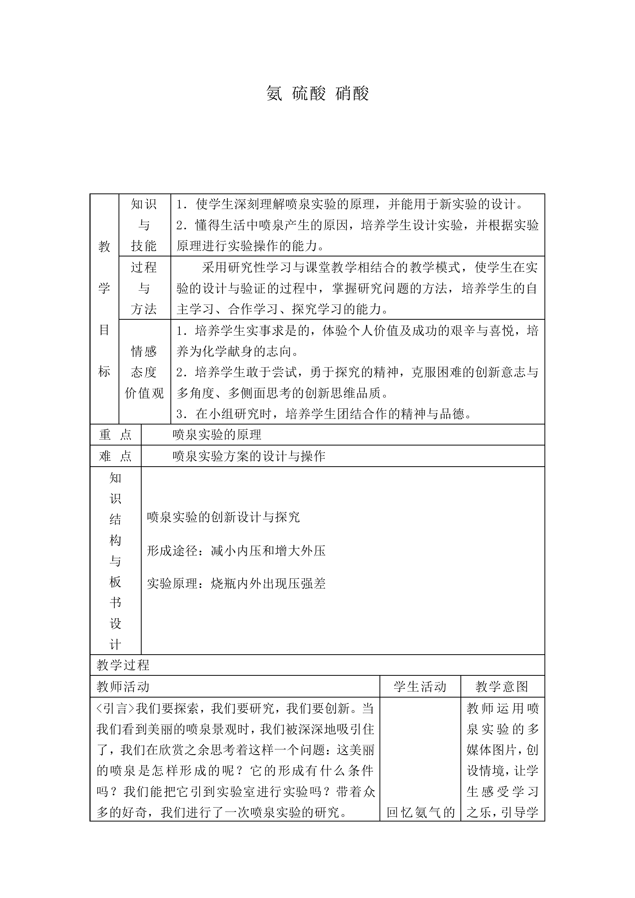 氨  硝酸  硫酸_教案4