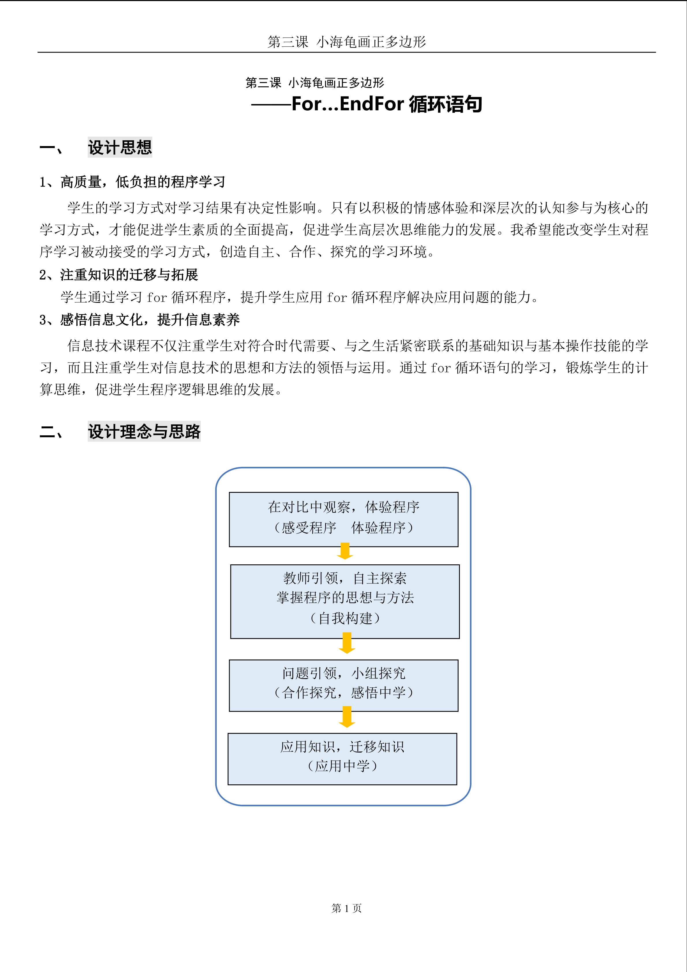 小海龟画正多边形